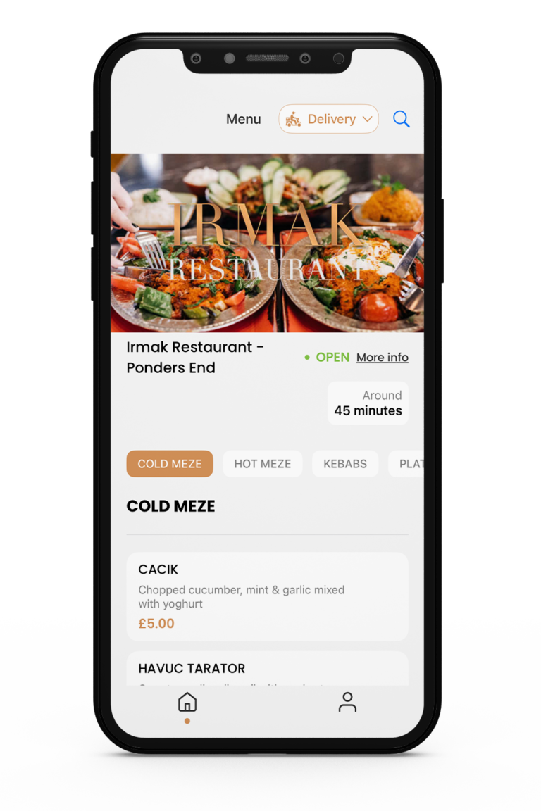 App screen