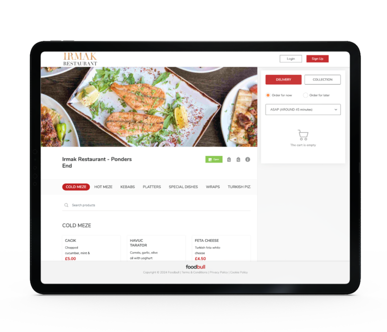 App screen